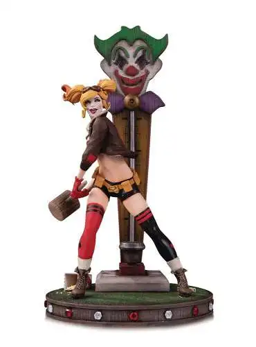 DC Bombshells  Harley Quinn DLX Version 2 Statue 34 cm DC Direct LAD