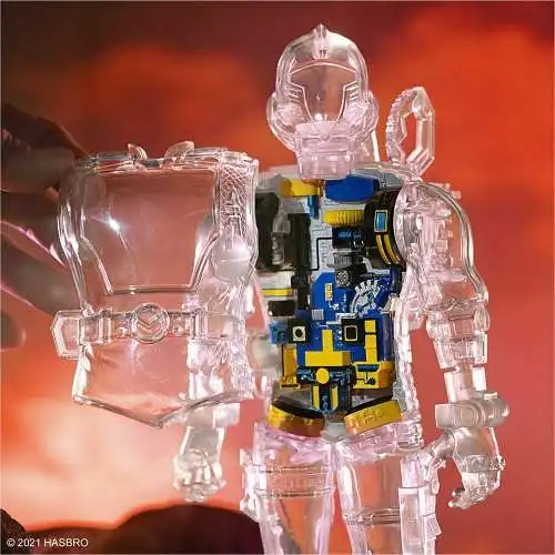 G.I. Joe Actionfigur Super Cyborg Cobra B.A.T. (Clear) 28 cm Super7 KAD