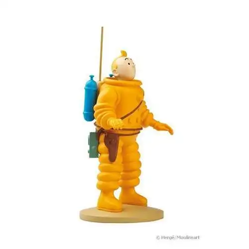 TIM & STRUPPI Tintin Tim als Astronaut Figur MOULINSART ca.12cm 42186