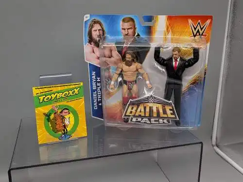 WWE  Battle Pack Daniel Bryan & Triple H   Mattel CHP75 K38