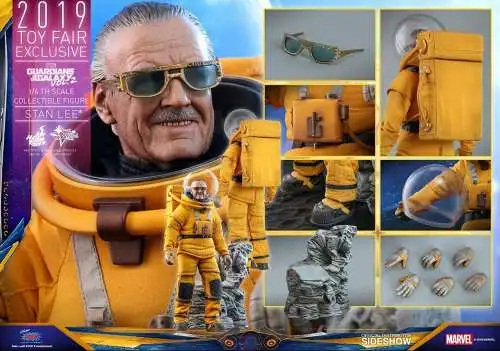 Hot Toys Guardians of the Galaxy Vol. 2 Stan Lee 2019 Movie Masterpiece 1:6  ÜF*