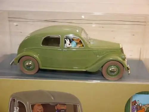TIM & STRUPPI Tintin Lancia Aprilia  Modellauto 29944 Moulinsart 1/24 (L 