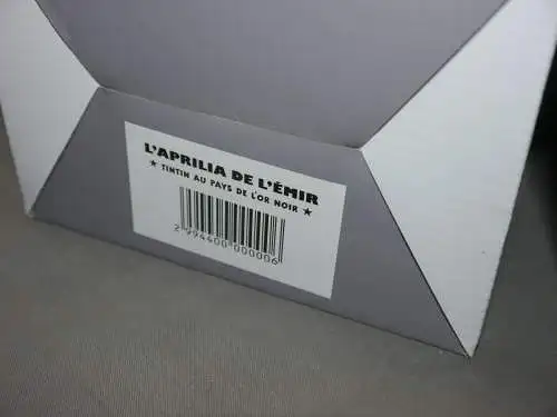 TIM & STRUPPI Tintin Lancia Aprilia  Modellauto 29944 Moulinsart 1/24 (L 