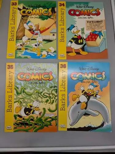 Barks Library  COMICS  Band 1-51 komp. 99%  1.Aufl Z : 1 - bis 2  Ehapa B4