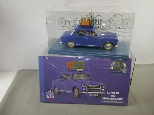 TIM & STRUPPI Tintin Taxi  Modellauto 29937 Moulinsart 1/24 L 