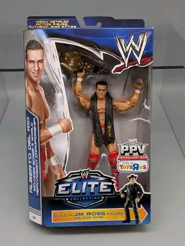WWE Elite  Alberto del Rio  Actionfigur  Build a Jim Ross  Mattel BHV43  K39