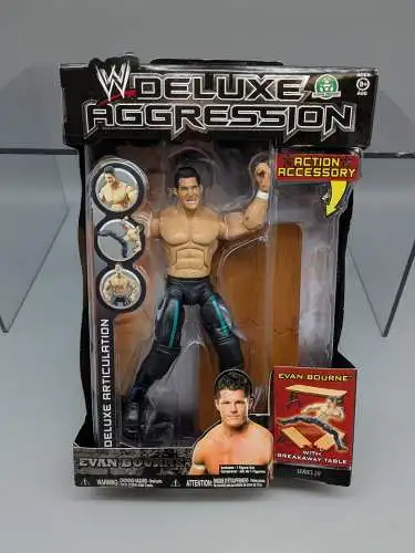 WWE Deluxe Aggression Evan Bourne Series 20 Jakks Pacific K26