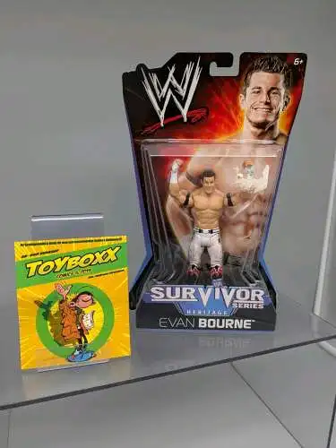 WWE  survivor  Evan Bourne   Actionfigur Mattel P9562 K22