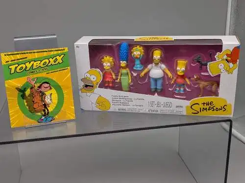 Simpsons Minifiguren 7er-Family Pack 6 cm Homer Marge  Lisa Bart u.a Jakks  1A