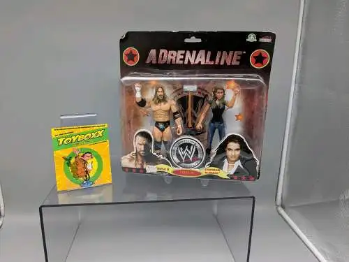 WWE Adrenaline Triple H & Stephanie McMahon Series 39  Jakks Pacific K34