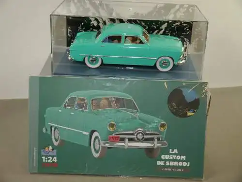 TIM & STRUPPI Tintin Ford Custom Modellauto 29940 Moulinsart 1/24 