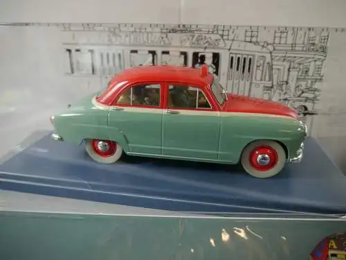 TIM & STRUPPI Tintin Taxi Simca  Modellauto 29929 Moulinsart 1/24  
