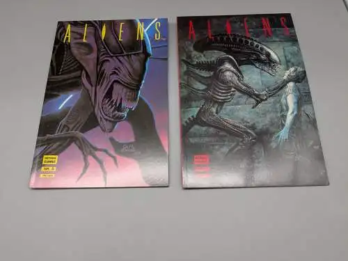 Predator 1-9 + Aliens  1-9  Softcover Album Comic Hethke   Z : 1 / 2+  B5