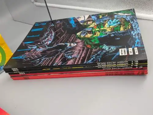 Predator 1-9 + Aliens  1-9  Softcover Album Comic Hethke   Z : 1 / 2+  B5