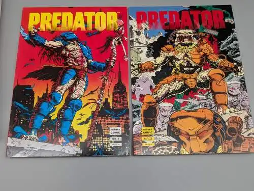Predator 1-9 + Aliens  1-9  Softcover Album Comic Hethke   Z : 1 / 2+  B5