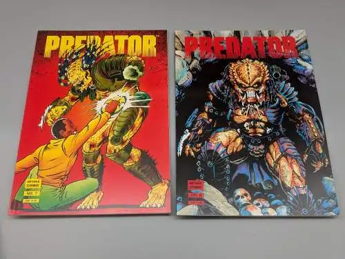 Predator 1-9 + Aliens  1-9  Softcover Album Comic Hethke   Z : 1 / 2+  B5
