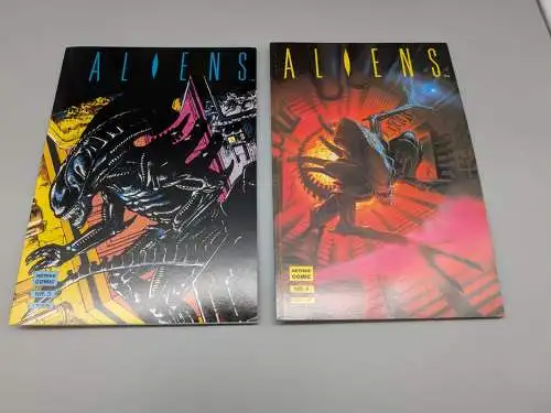 Predator 1-9 + Aliens  1-9  Softcover Album Comic Hethke   Z : 1 / 2+  B5