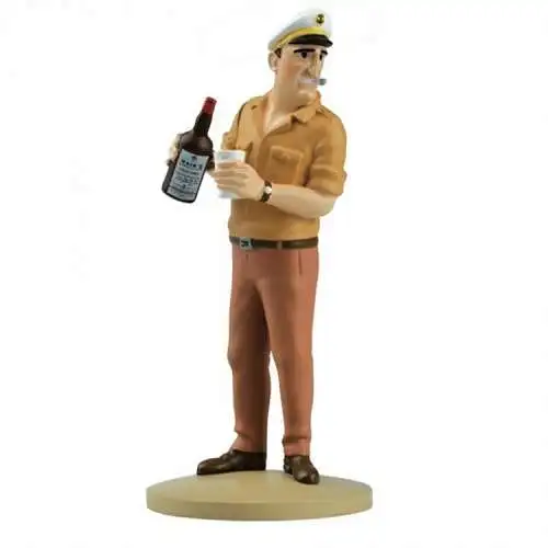 TIM & STRUPPI Tintin Allan provozert Haddock Figur MOULINSART 42233 ca.12cm NEU 