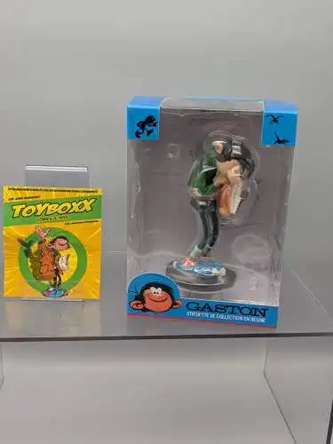 GASTON LAGAFFE mit dringender Akte PLASTOY 16 cm