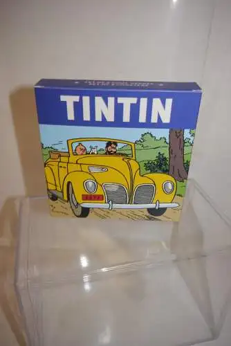 TIM STRUPPI Tintin Untersetzer  Set mit 8 Stück  Auto Motive Congo 4358