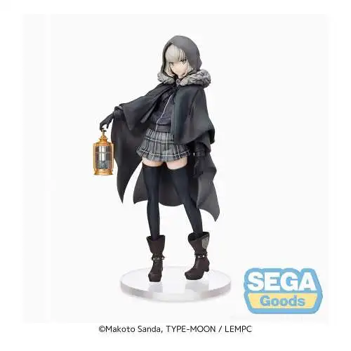 sega  Lord El-Melloi II's Case Files Rail Zeppelin Grace note  Gray 21 cm OAG