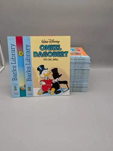 Barks Library  Onkel Dagobert Band 1-38 komp.  1.Aufl Z : 1 -  Ehapa B3