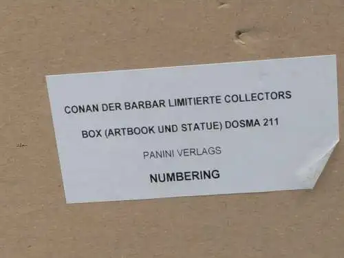 Conan der Barbar Collector Box Lim. & Statue  Panini  neuwertig  B7