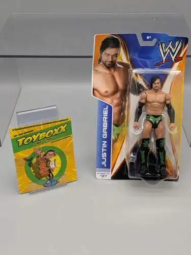 WWE  Justin Gabriel #27   ca. 17cm  Mattel BHM06  K1