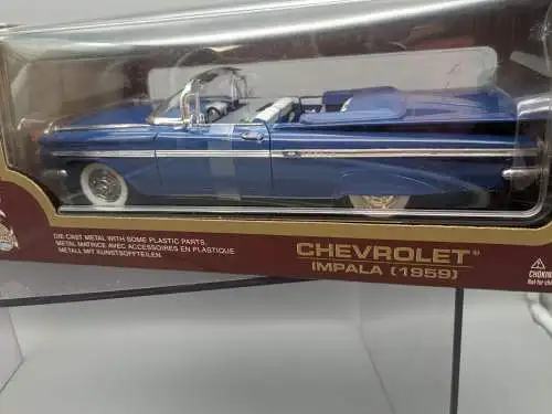 Road Signature Chevrolet Impala 1959 blau  1/18 in  OVP  F16