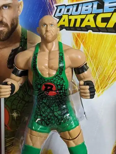 WWE  Double Attack Ryback Actionfigur Mattel CDJ67 K23