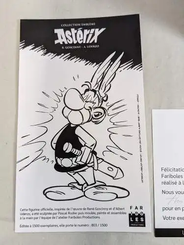 Asterix Emnlem  Fariboles lim. 1500 Expl.