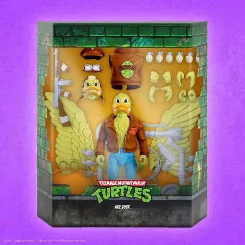 Teenage Mutant Ninja Turtles Ultimates Ace Duck 18 cm Super7 OAL