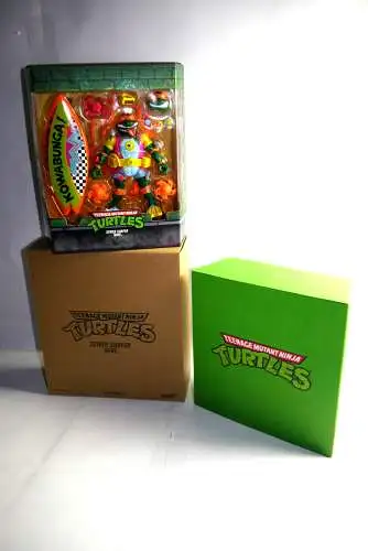 Teenage Mutant Ninja Turtles Ultimates  Sewer Surfer Mike 18 cm  Super7 OAL