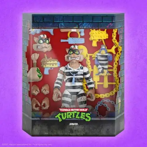 Teenage Mutant Ninja Turtles Ultimates Scratch 18 cm Super7 OAL