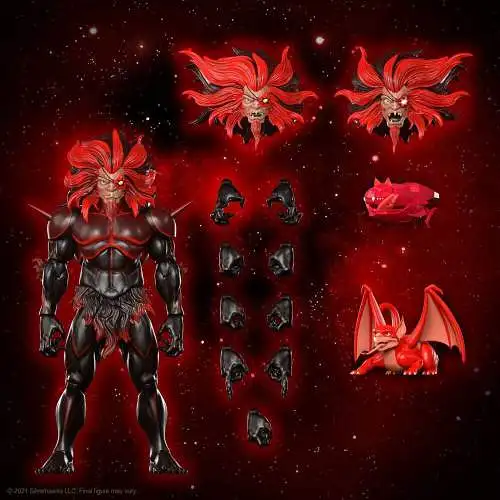 SilverHawks Ultimates Mon Star (Pre-transformation) Actionfigur 18 cm Super7 OBQ