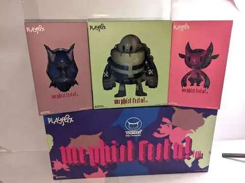 Touma Toumari me phist eesta ! 3 teiliges Vinyl Figuren  Set F1