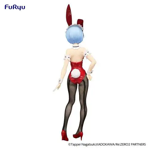 Furyu Re:Zero BiCute Bunnies Rem Red Color ver. 29 cm  OBN