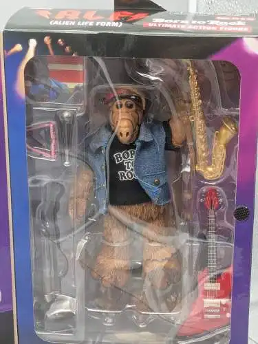 NECA  Alf Ultimate Born to Rock  Actionfigur  18 cm  2C