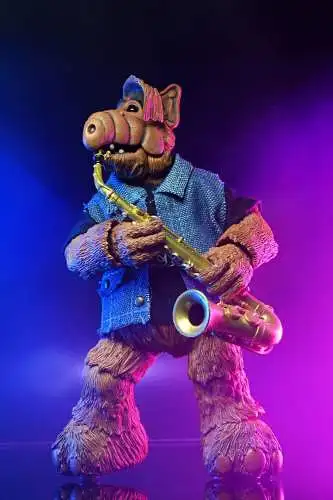 NECA  Alf Ultimate Born to Rock  Actionfigur  18 cm  2C