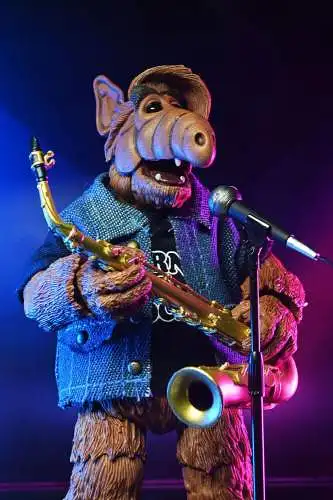 NECA  Alf Ultimate Born to Rock  Actionfigur  18 cm  2C