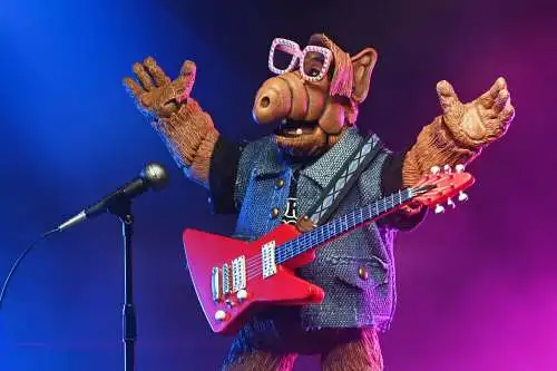 NECA  Alf Ultimate Born to Rock  Actionfigur  18 cm  2C