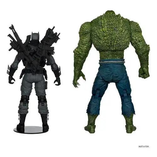 DC Multiverse Batman vs. Killer Croc 18 cm  Collector Edition  McFarlane 2J