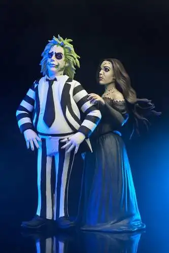 Neca Beetlejuice  Toony Terrors  2er-Pack Beetlejuice & Delores 15 cm 1C
