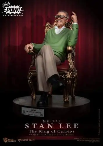 Stan Lee The King of Cameos Master Craft Statue  33 cm Beast Kingdom