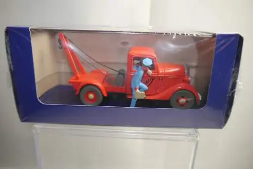 TIM & STRUPPI Tintin Abschleppwagen Chevrolet pick up   Moulinsart 1/43