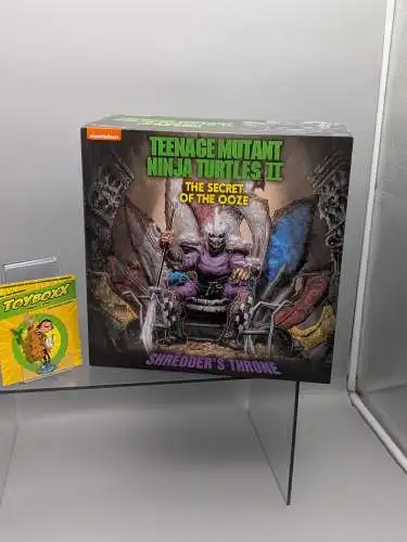 Neca Teenage Mutant Ninja Turtles 2 Secret of the Ooze  Shredder's Thron  1A