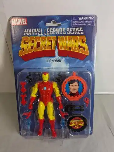 Marvel Legends Secret Wars  Retro Iron Man Actionfigur 15 cm Hasbro  1I