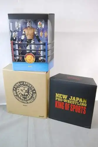 New Japan Pro-Wrestling Ultimates Wave 2  Bushi 18 cm   Super7  OBQ