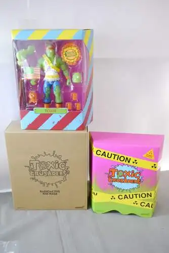 Toxic Crusaders Ultimates  Radioactive Red Rage Actionfigur 18 cm Super7 OBQ