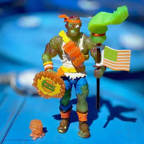 Toxic Crusaders Ultimates  Radioactive Red Rage Actionfigur 18 cm Super7 OBQ